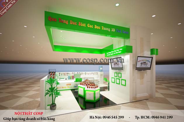 Thiết kế nội thất gian hàng tượng 3D - Anh Khiêm - Nguyễn Trãi1