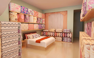 Thiết kế nội thất của cửa hàng đồ gia dụng tại Bắc Ninh