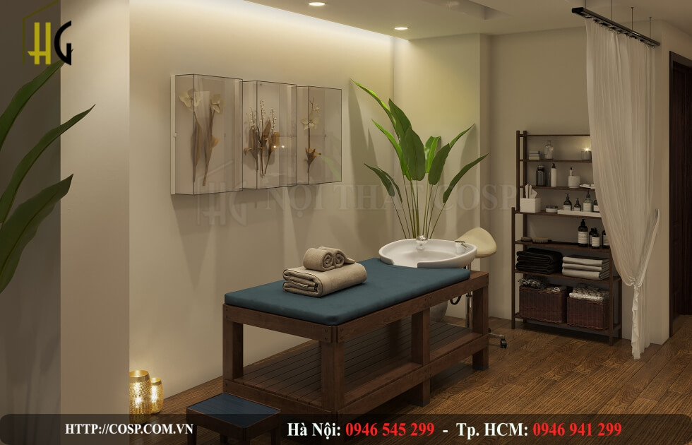 Thiết kế spa mini 