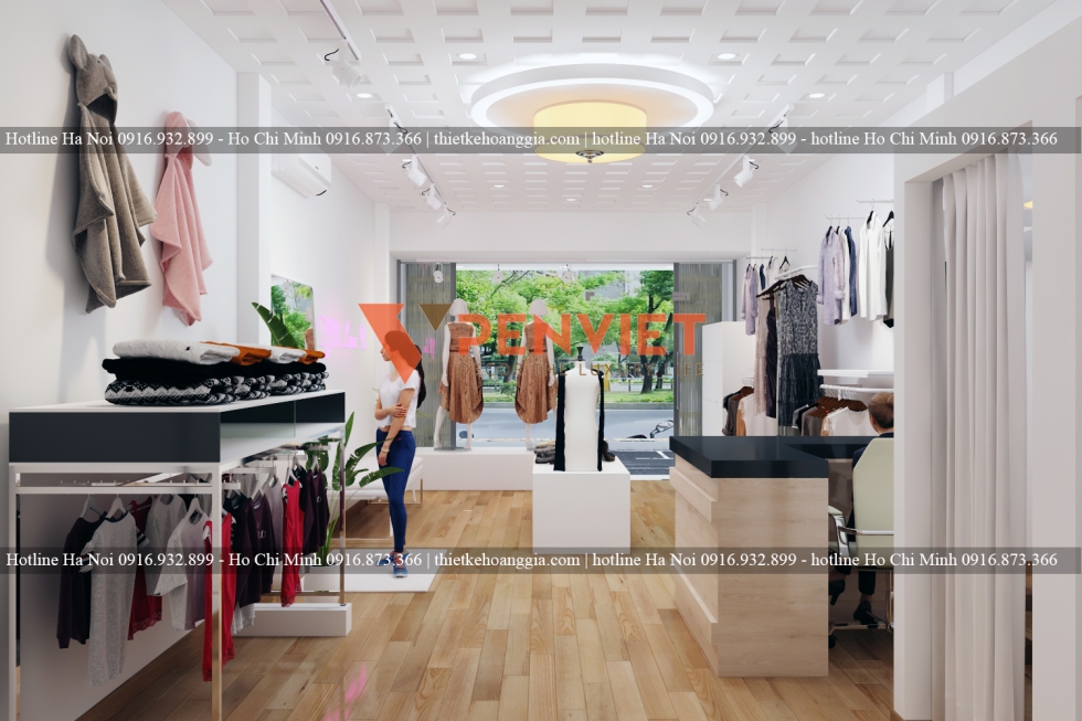 Thiết kế shop thời trang nữ cao cấp - Anh Tuấn Anh - Phú Nhuận