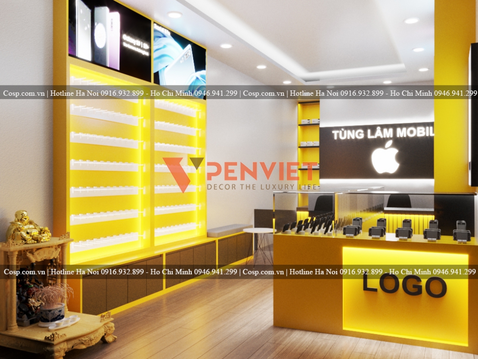 Đổi mới thiết kế shop Hà Nội mang đến diện mạo mới cho cửa tiệm