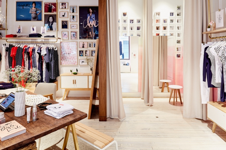 Thiết kế shop thời trang tràn ngập màu hồng tại TP. HCM