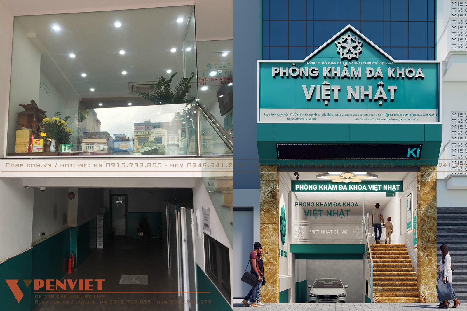 Làm mới hình ảnh phòng khám Việt Nhật