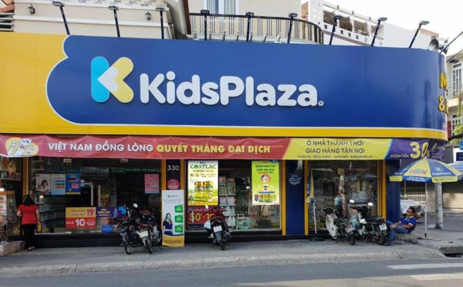 Mặt tiền siêu thị KidsPlaza