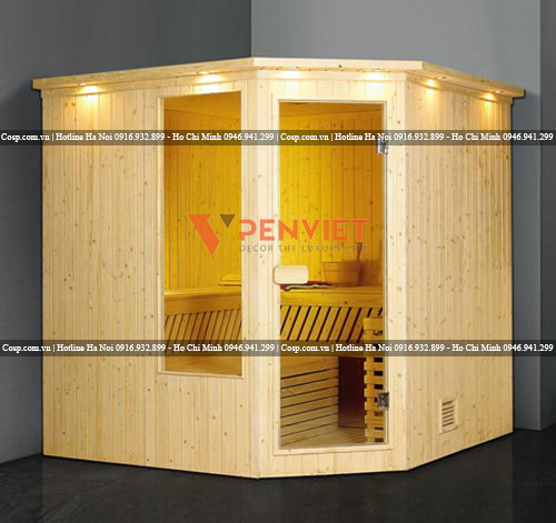 Phòng xông hơi khô gỗ thông - PXH046