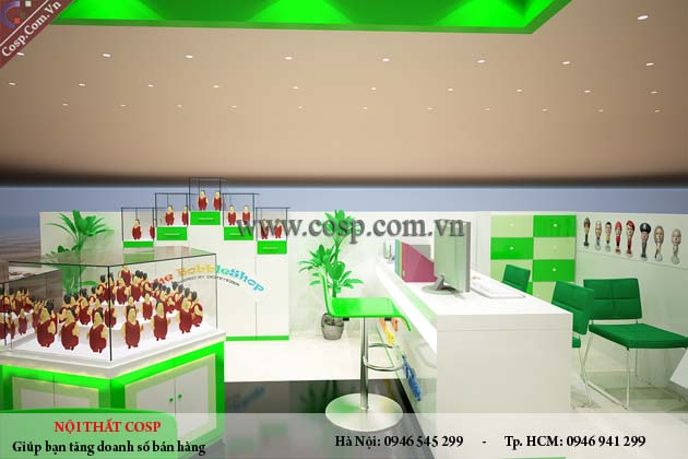 Thiết kế nội thất gian hàng tượng 3D - Anh Khiêm - Nguyễn Trãi3