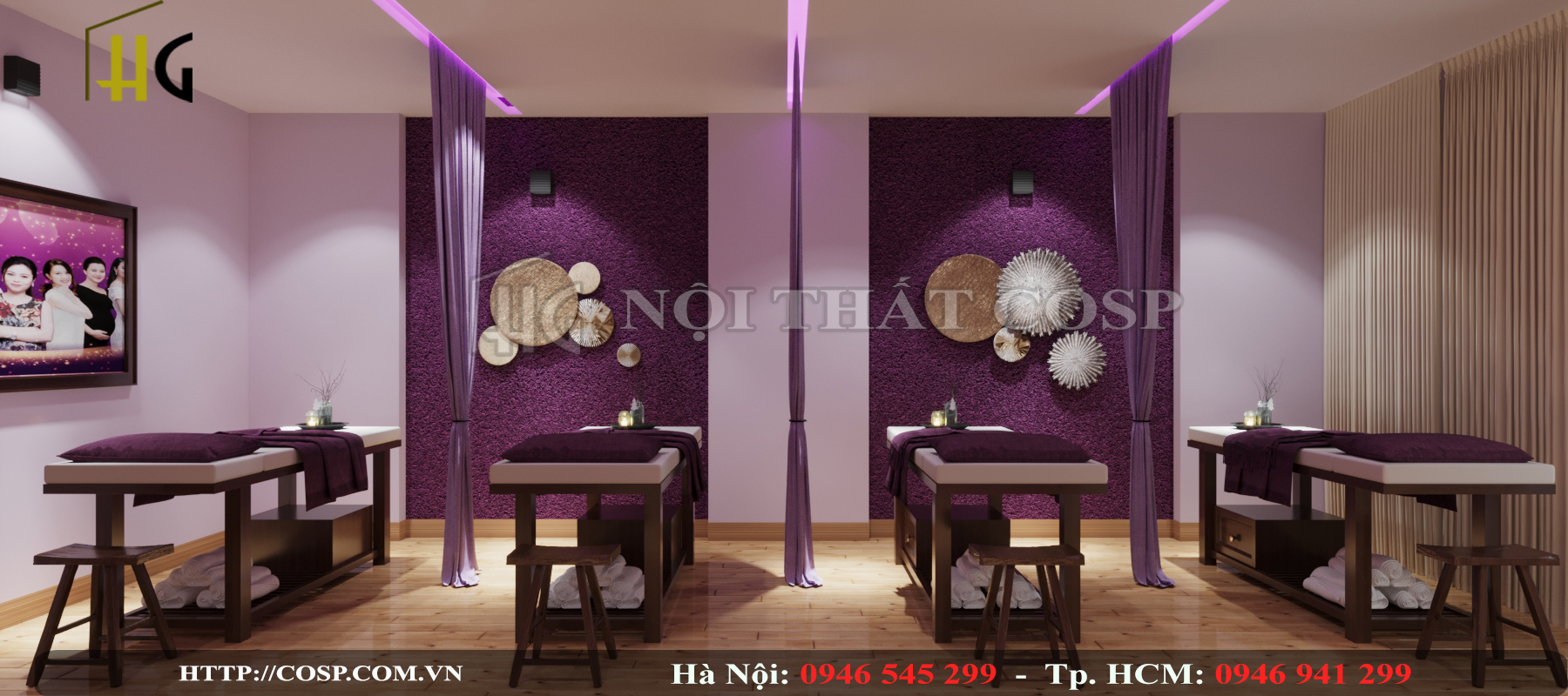 Hình ảnh phòng massage spa Bảo Hà - Ninh Bình
