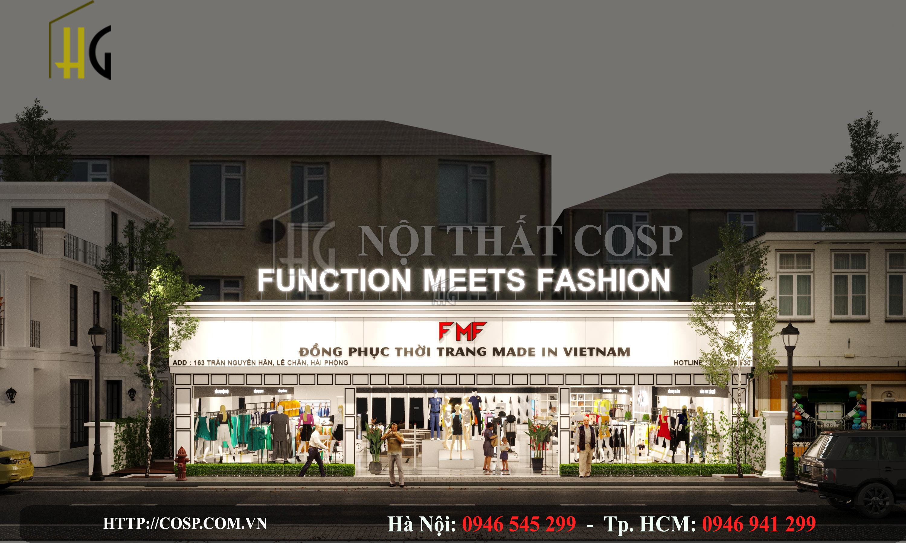 thiet ke showroom thoi trang function meets fashion 1