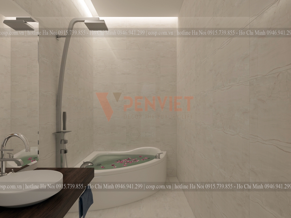 Thiết kế phòng tắm spa hiện đại