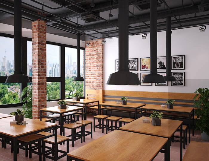 Thiết lế nội thất nhà hàng lẩu nướng đẹp tại Hà Nội