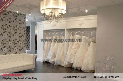 Thiết kế showroom áo cưới - Chị Hoa - Long Biên