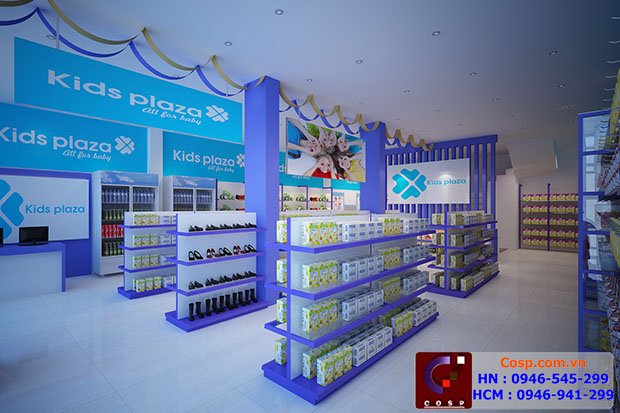 Thiết kế siêu thị Kid Plaza