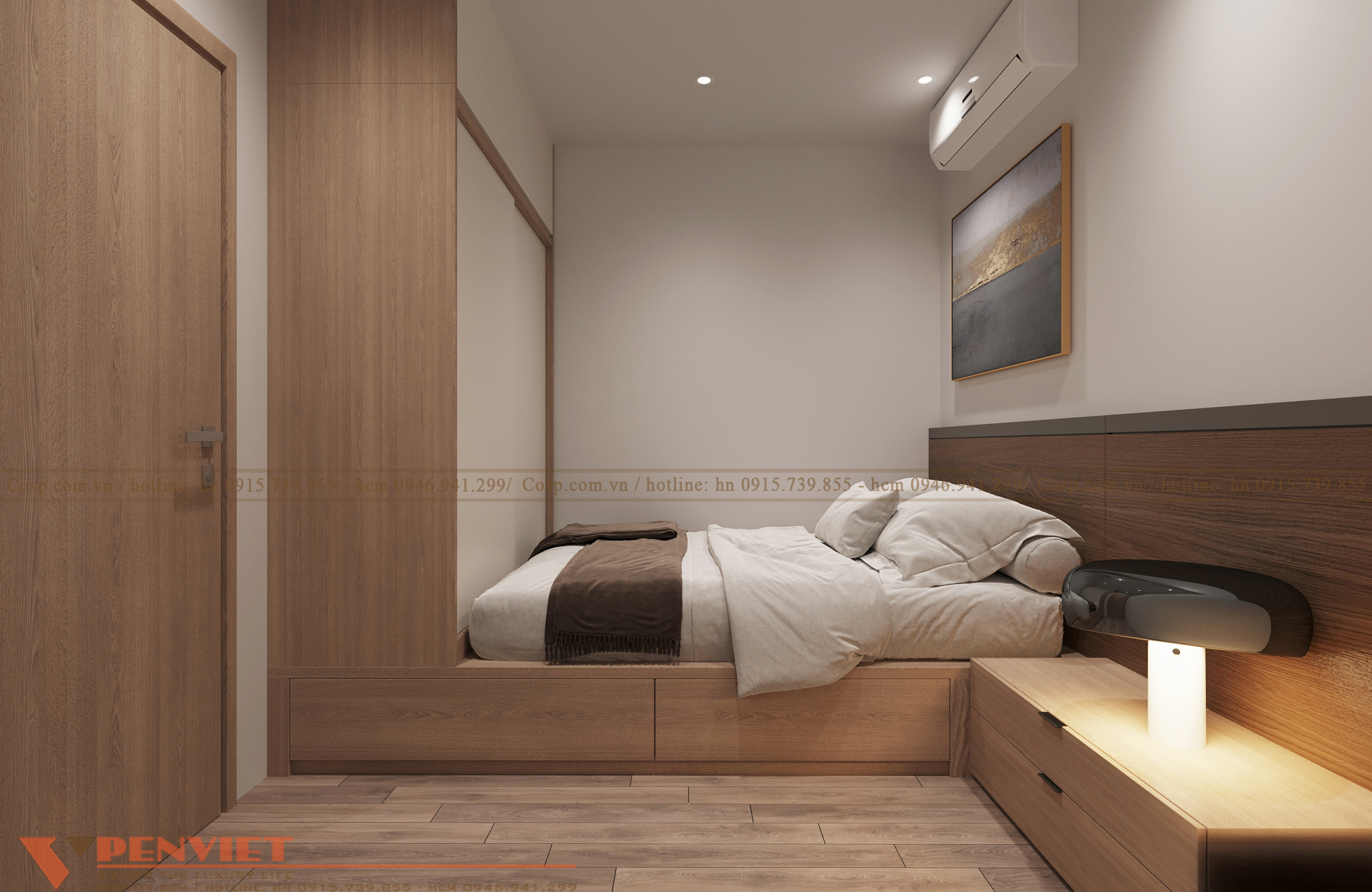 Thiết kế phòng ngủ cho chủ đầu tư