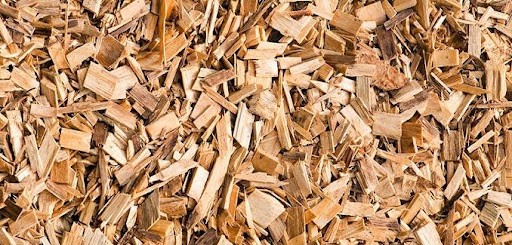 ​Nguyên liệu vụn gỗ tạo nên gỗ ván dăm thành phẩm