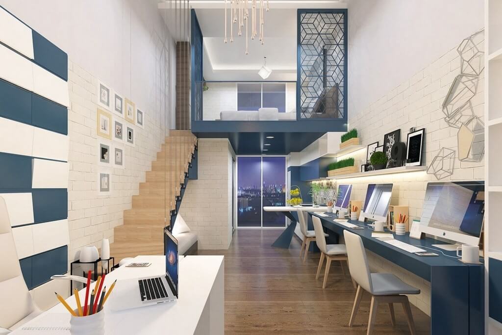 Thiết kế căn hộ theo mô hình Officetel